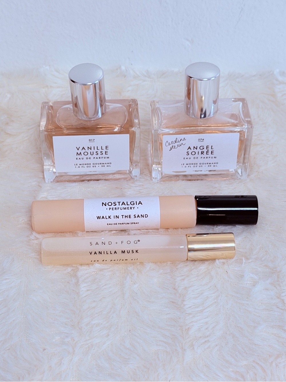 LE MONDE GOURMAND
Crème Vanille Eau De perfume lot